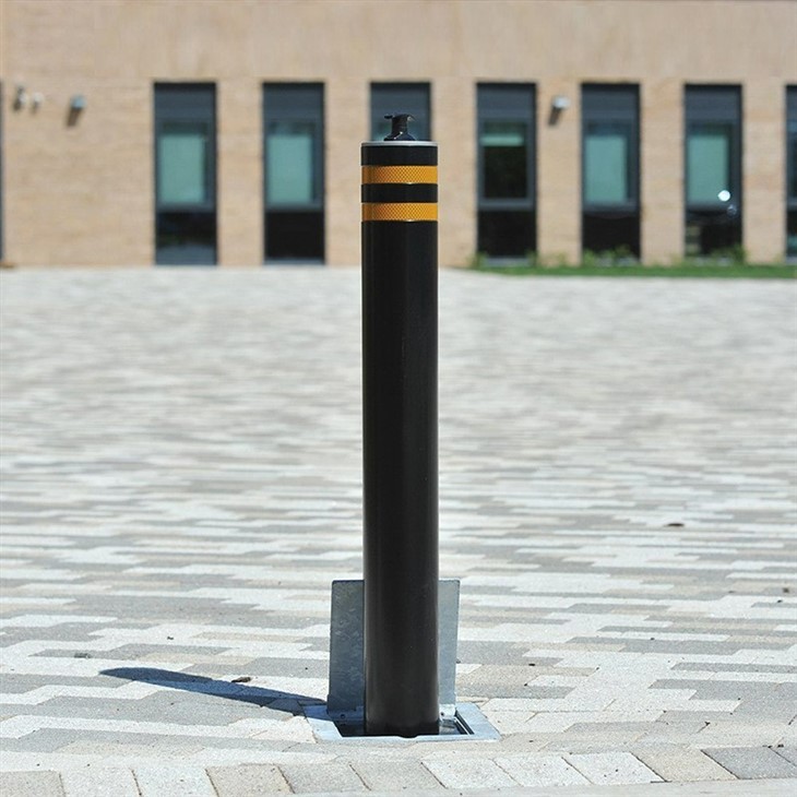Driveway Telescopic Security Post Retractable Bollard System suppliers
